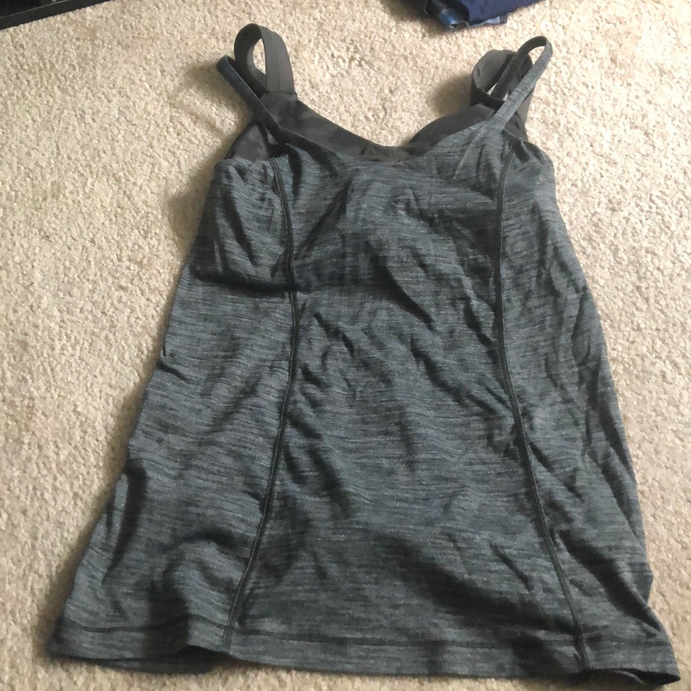 Lulu lemon top with built in bra